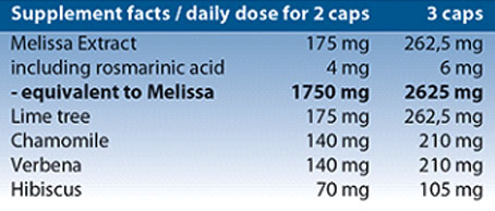 Calmophytum Food Supplement